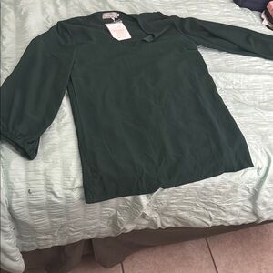 Elegant Green Women's Top